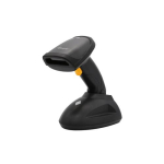 Equip 1D-lasertriipkoodilugeja juhtmevaba/433MHz+hoidik Black