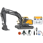 Jamara ekskavaator Volvo EC160E metallist 1:16 haaratsi ja purustuspadruniga
