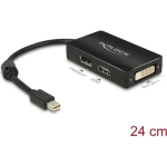 AV Delock adapter DisplayPort Mini - DisplayPort - HDMI - DVI-D Black (62623)