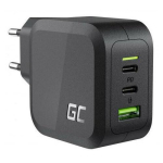 Green Cell GaN 65W 2x USB-C 1xUSB-A
