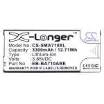 3300 mAh for Samsung EB-BA710ABE