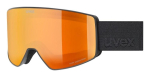 Uvex Skibrille scenic FM winter sport goggles Black Men Red Spherical lens