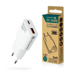 Charger everActive GaN SUPER SLIM SC-340Q USB QC3.0 and USB-C PD 20W