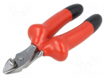 Pliers | insulated,side,cutting | alloy steel | 160mm | 1kVAC