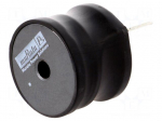 Inductor: wire | THT | 220uH | 3.5A | 96m&Omega; | &plusmn;10% | &Oslash;24.4x14mm | vertical