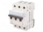Circuit breaker | 400VAC | Inom: 16A | Poles: 3 | DIN | Charact: C | 6kA