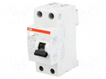RCD breaker | Inom: 25A | Ires: 30mA | Max surge current: 250A | 230V