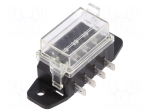 Fuse acces: fuse boxes | fuse: 19mm | 80A | screw,push-in | Body: black