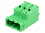 Pluggable terminal block | Contacts ph: 5.08mm | ways: 3 | straight