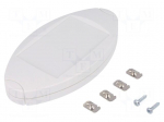 Enclosure: for remote controller | X: 66mm | Y: 124mm | Z: 23mm | ABS