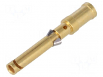 Contact | female | 2.5mm2 | Han D | nickel plated,gold-plated | 10A