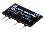 Relay: solid state | Ucntrl: 18&divide;36VAC | 5A | 12&divide;280VAC | THT | SIP