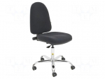 Chair | ESD | Seat dim: 450x460mm | Back dim: 430x500mm | 505&divide;630mm