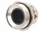 Cable gland | M50 | 1,5 | IP68 | Mat: brass | Body plating: nickel