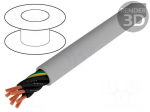 Wire | JZ-500 | 7G1,5mm2 | unshielded | 300/500V | PVC | Cu | stranded