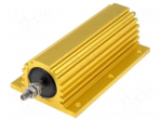 Resistor: wire-wound | with heatsink | screw | 1&Omega; | 300W | &plusmn;5% | 50ppm/&deg;C