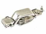 Crocodile clip | 75A | Grip capac: max.19mm | Overall len: 76mm