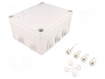 Enclosure: junction box | X: 145mm | Y: 170mm | Z: 87mm | wall mount
