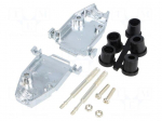 Enclosure: for D-Sub connectors | D-Sub 15pin,D-Sub HD 26pin