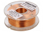 Inductor: air coil | 0.47mH | 0.36&Omega; | &Oslash;: 48mm | H: 18mm | &Oslash;core: 1mm