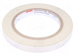 Tape: electrical insulating | W: 12mm | L: 33m | Thk: 177um | white | 5%