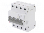 RCBO breaker | Inom: 25A | Ires: 30mA | Poles: 3+N | 230/400VAC | IP20