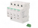 Surge arrester | Type 2 | Poles: 3+N | for DIN rail mounting | IP20