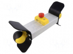 2-hand control station | Safeball | -25&divide;50&deg;C | IP67 | Leads: M12 8pin