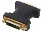 Adapter | DVI-I (24+5) socket,both sides | 3D,Full HD 1080p