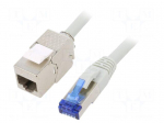 Extender Ethernet | S/FTP | Cat: 6a | RJ45 socket,RJ45 plug | Cu | 20m