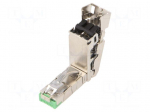 Connector: RJ45 | plug | PIN: 8 | Cat: 5 | shielded | gold-plated | 8p8c