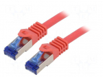 Patch cord | S/FTP | Cat: 6a | RJ45 plug,both sides | stranded | Cu | 10m