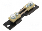 Current shunt | 100A | Class: 0.2 | 60mV | for DIN rail mounting