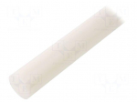 Rod | &Oslash;: 50mm | L: 500mm | natural | extruded | Length tolerance: 0 | +1mm