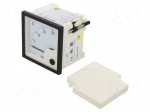 Ammeter | on panel | I AC: 0&divide;20A | True RMS | Class: 1.5 | 50&divide;60Hz