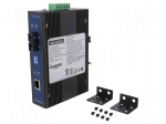 Media converter | ETHERNET/single-mode fiber | Number of ports: 2