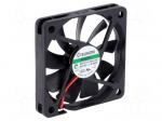 Fan: DC | axial | 12VDC | 60x60x10mm | 20.62m3/h | 21.5dBA | Vapo | 3000rpm