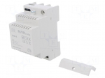 Transformer: mains | 15VA | 230VAC | 8V | Leads: screw terminals | IP20