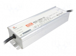 Power supply: switching | LED | 185W | 42VDC | 4.4A | 90&divide;305VAC | IP67