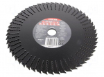 Cutting wheel | &Oslash;: 230mm | with rasp | 22.3mm