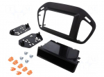 Radio frame | Jeep | 2 DIN | black