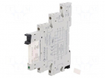 Relay: interface | SPDT | Ucoil: 24VAC,24VDC | for DIN rail mounting