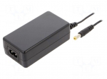 Power supply: switching | 18VDC | 1.66A | Out: 5,5/2,1 | 30W | 90&divide;264VAC