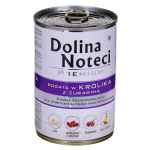 DOLINA NOTECI Premium Rich in rabbit and cranberry - wet dog food - 400 g