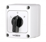 PNRS1611 motor reversing сam switch L-0-R 3P 16A IP65