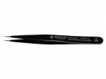 Tweezers | Blade tip shape: sharp | Tweezers len: 110mm | ESD