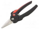 Scissors | universal | Tool length: 190mm | Cut length: 42mm