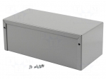 Enclosure: multipurpose | X: 102mm | Y: 203mm | Z: 76mm | 1411 | aluminium