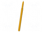 Test needle | Spring compression: 4mm | 5mm | 5A | steel | gold-plated