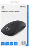 Deltaco Silent Wireless Bluetooth Mouse 1x AA, 800-1600 DPI, 125 Hz, Black / MS-900 Black